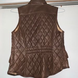 VINTAGE TALBOTS Leather Vest